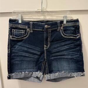 Ariya Dark Blue Jean Shorts Size 15/16